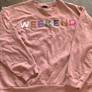 Comfy graphic sweatshirt